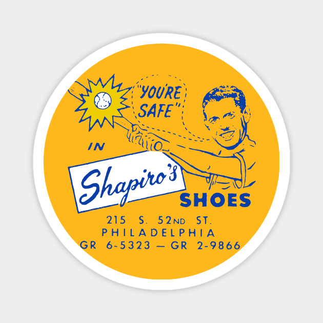 Vintage Philadelphia Shapiro's Shoes Magnet by lavdog